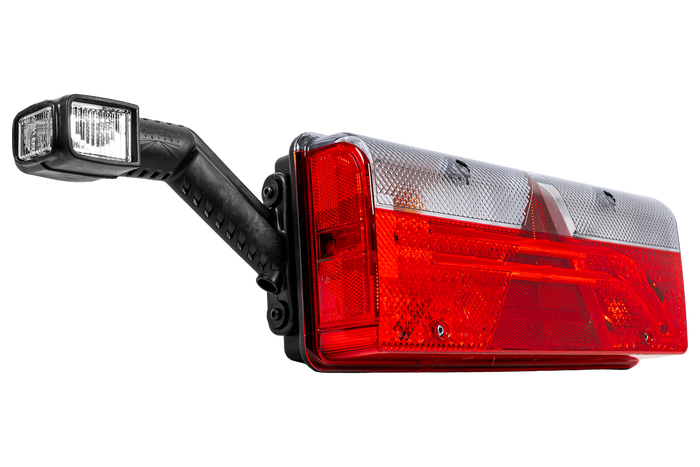 ASPÖCK EUROPOINT III LED байонетни задни светлини 7PIN ASS2 с клаксон 7 функции ляв+десен