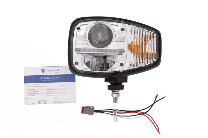 TT Technology TT.16611-L+TT.16611-P LED фарове 3 функции 23xLED 2350lm ляв+десен за JCB/Cat/Manitou/Volvo/Terex