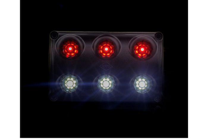 HORPOL LWD2325/CZ LED 720lm черна интериорна лампа за кола