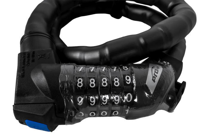 Подсилена ключалка за велосипед с код PROFEX 81601, дължина 90 см