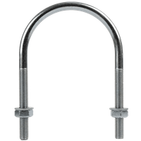 Кръгла скоба M10 с гайки и шайби 89/143