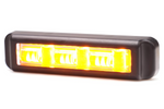 Предупредителна лампа WAŚ 2466 W285 LED мигаща лампа оранжева MASTER/SLAVE