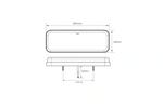 TruckLED L1871+L1872 LED NEON DYNAMIC задни светлини, 0.35 м кабел, 6 функции, ляв+десен