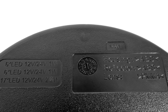 TT TECHNOLOGY TT.12008 Glo-Trac LED задна светлина за хамбургер с 3 функции, универсална