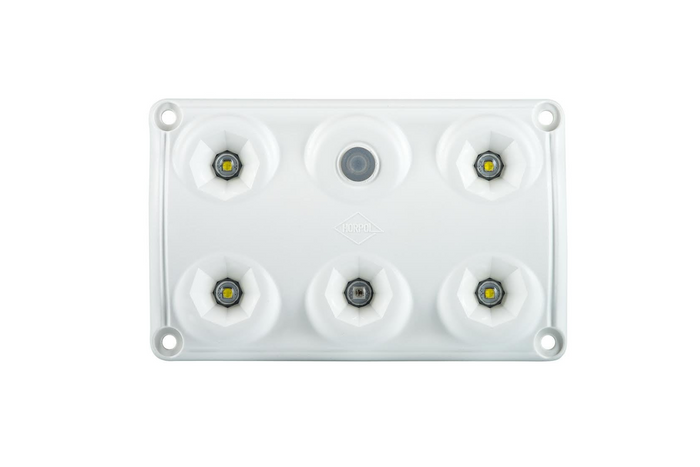 HORPOL LWD2157 LED интериорна лампа за кола 900lm с ключ и червен диод