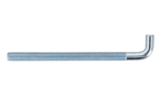 Строителна кука DROMET HP M6x90 с ъглов край (права)