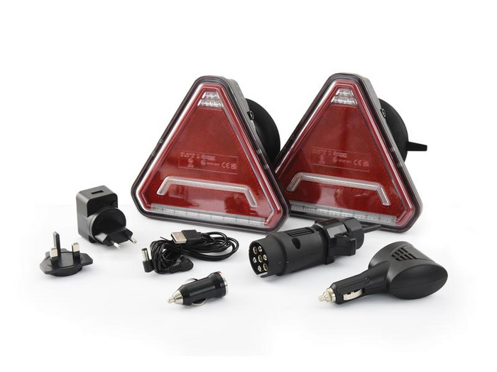 SPAREX CONNIX PLUS S.162710 LED задни светлини 6 функции ляво+дясно, безжични, магнитни