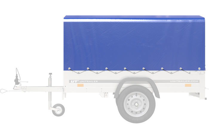 Unitrailer 2010/200 капак KIPP H-800 СИН