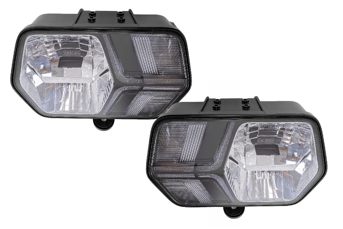 ASPÖCK LuxLED II LED фарове 7 функции 6-пинови DEUTSCH DT06-6S ляв+десен