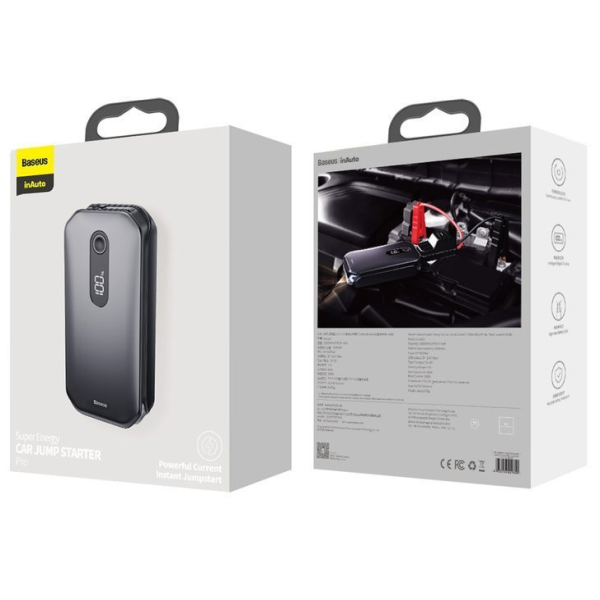Power Bank стартер BASEUS Super Energy Pro Power Bank 12000mAh с 12V стартова функция
